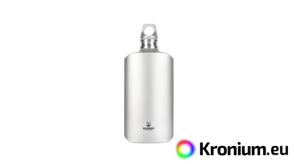Titanium bottle 600 ml slim