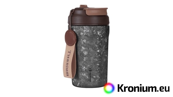SilverAnt Titanium Travel Mug 400 ml