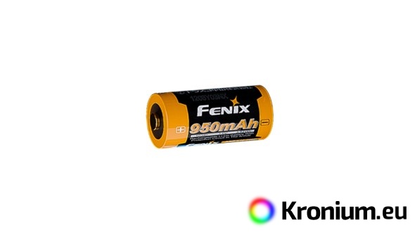 Fenix RCR123A 950 mAh battery