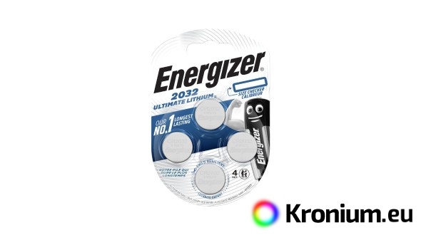 Energizer Ultimate Lithium CR2032 4 pc