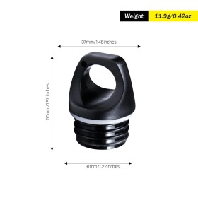 Titanium bottle 600 ml slim