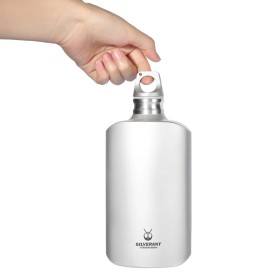 Titanium bottle 600 ml slim