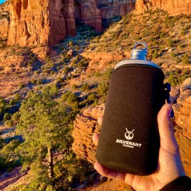 Titanium bottle 800 ml slim