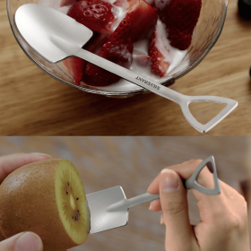 Titanium travel spoon
