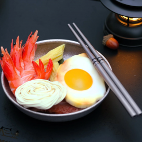 Titanium collapsible Chopsticks