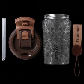 SilverAnt Titanium Travel Mug 400 ml
