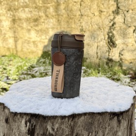 SilverAnt Titanium Travel Mug 400 ml