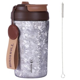 SilverAnt Titanium Travel Mug 400 ml