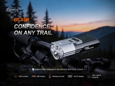 Fenix BC45R rechargeable bike light