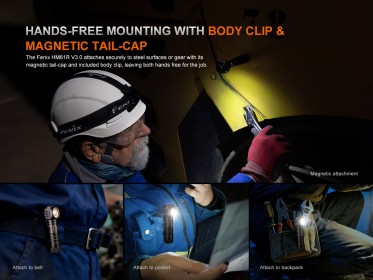 Fenix HM61R Amber V3.0