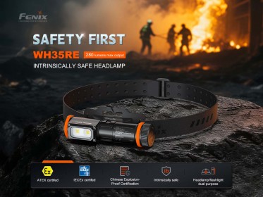 Fenix WH35RE ATEX headlamp