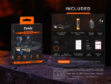 Fenix WH35RE ATEX headlamp