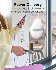 GaN Power Adapter USB-C + USB-A (30 W)