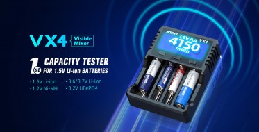 USB charger VX4 (Li-ion, NiMH)