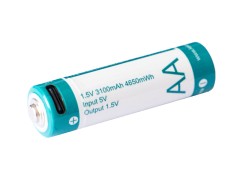 Keeppower USB-C AA battery 3100 mAh