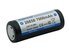 Keeppower 26650 7000 mAh (Li-Ion)